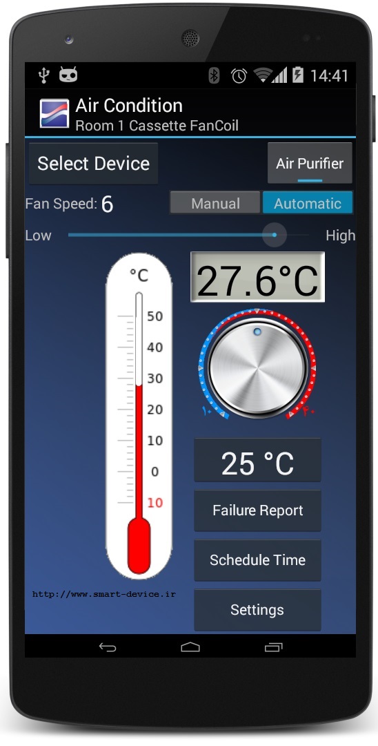 Smart AC Android App
